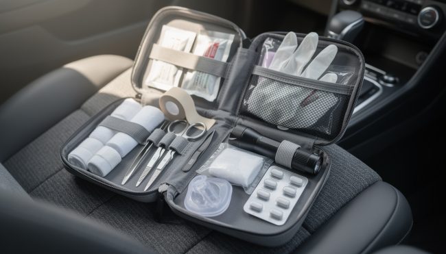 découvrez les indispensables à inclure dans votre trousse de secours pour voyager en voiture en toute sécurité et sérénité.